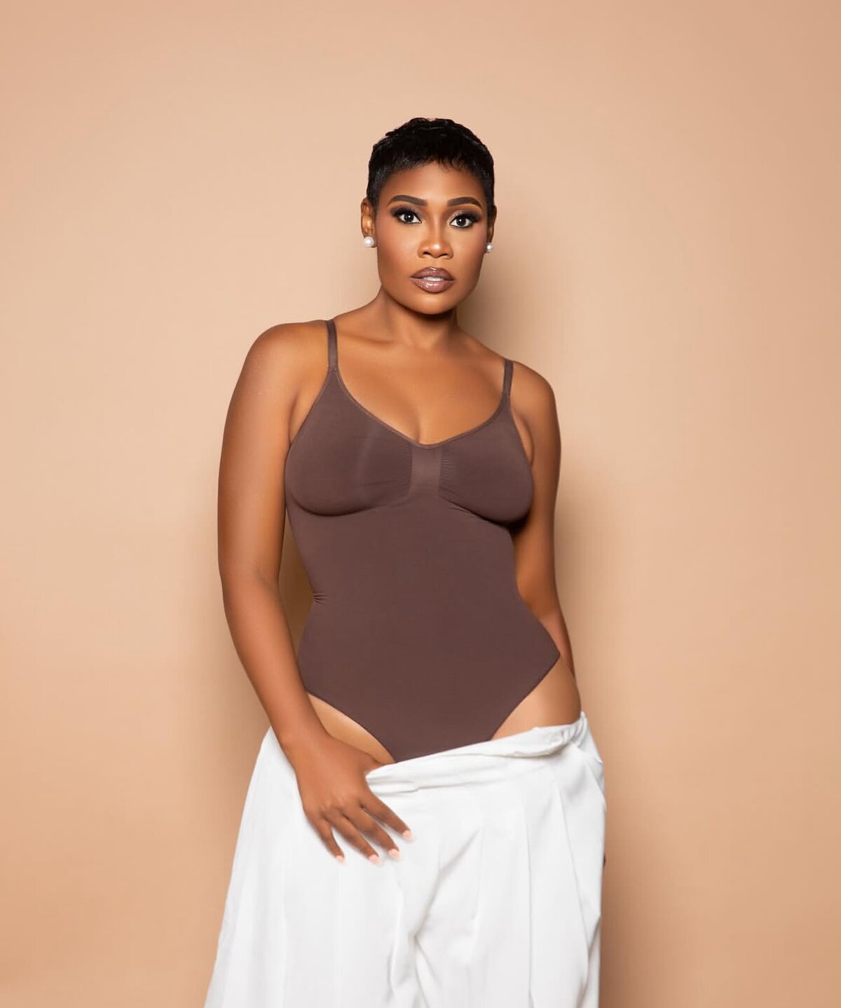 Sleeveless Bodyshaping Bodysuit