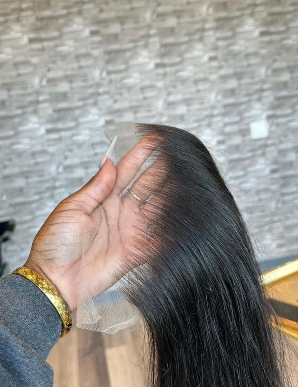 Human Hair Frontal — HD Lace (12")