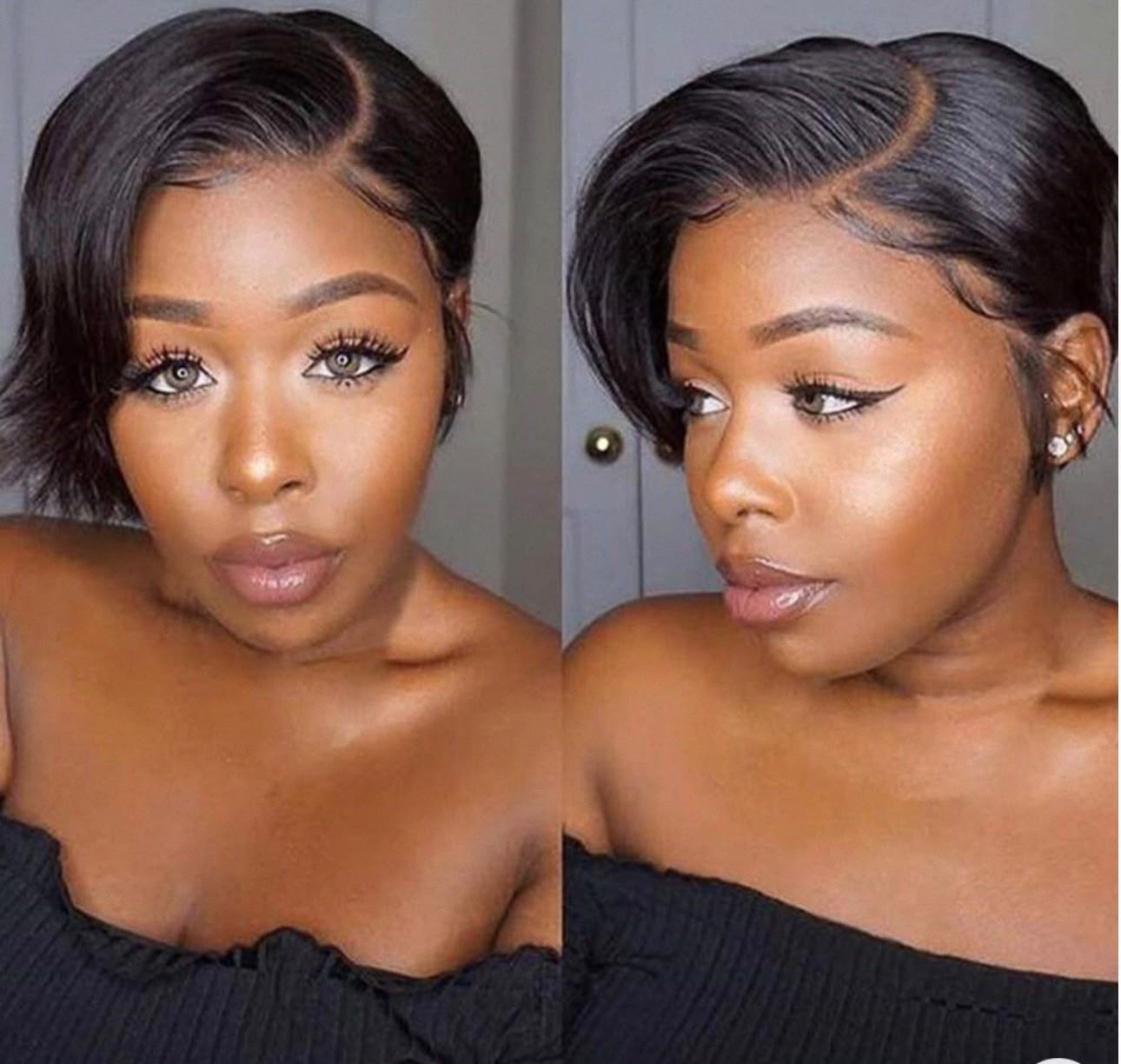 Pixie Bob Wig — Finger Wave